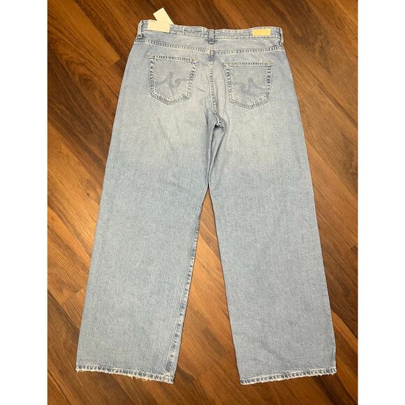 NWT AG Adria Low Rise Baggy Wide Leg Jeans Siren Wash Women’s 32 - Picture 11 of 11